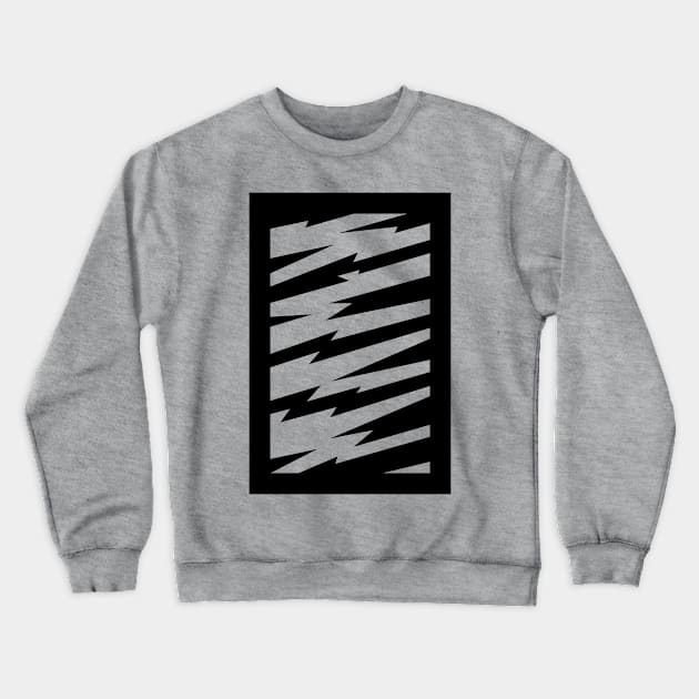 Pizzazz Lightning Crewneck Sweatshirt by Braeprint